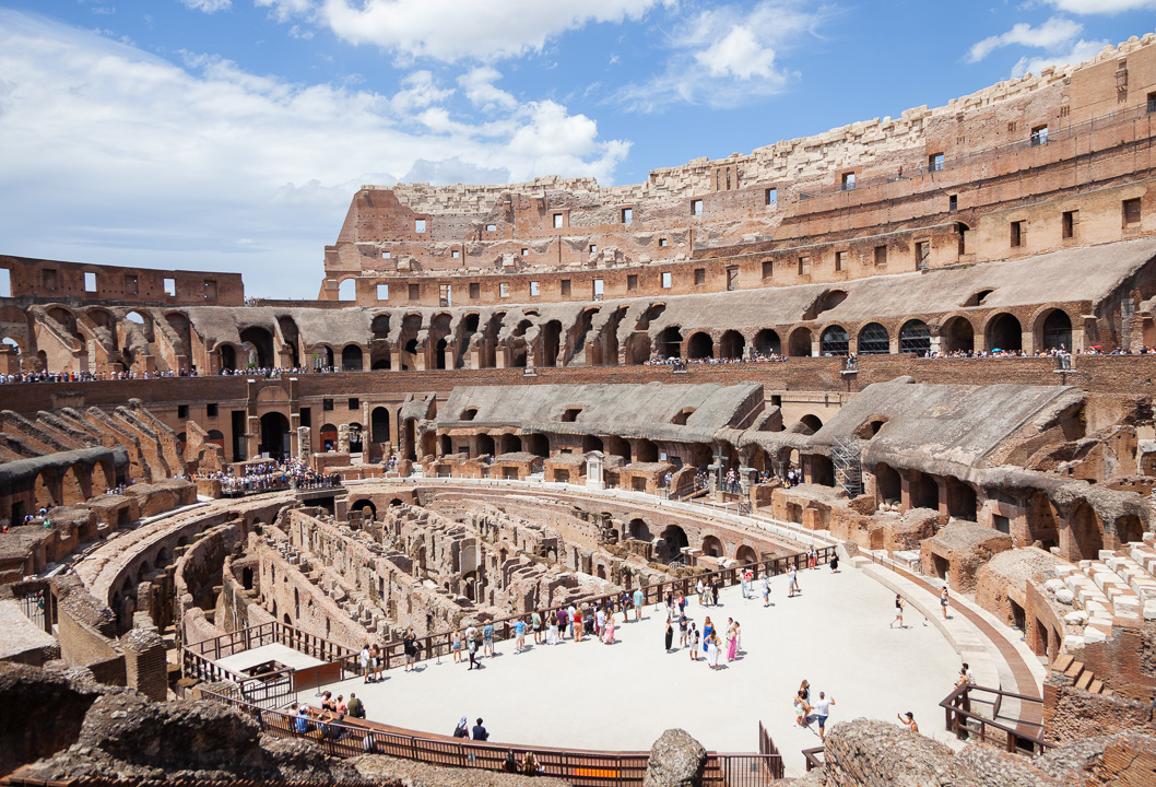 Rome Colloseum Palatine Hill